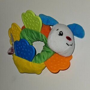 Babies 2 Grow Wrist Crinkle Teethers Plush Baby Toy